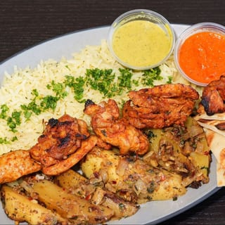 Chipotle Chicken Tikka Skewer