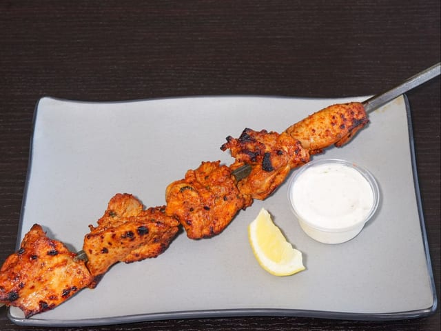 Chipotle Chicken Skewer.