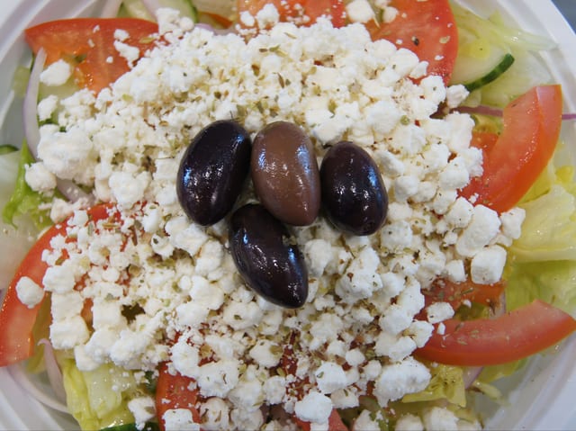 Classic Greek Salad.