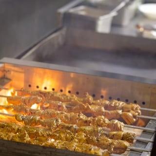 Chicken Souvlaki Platter